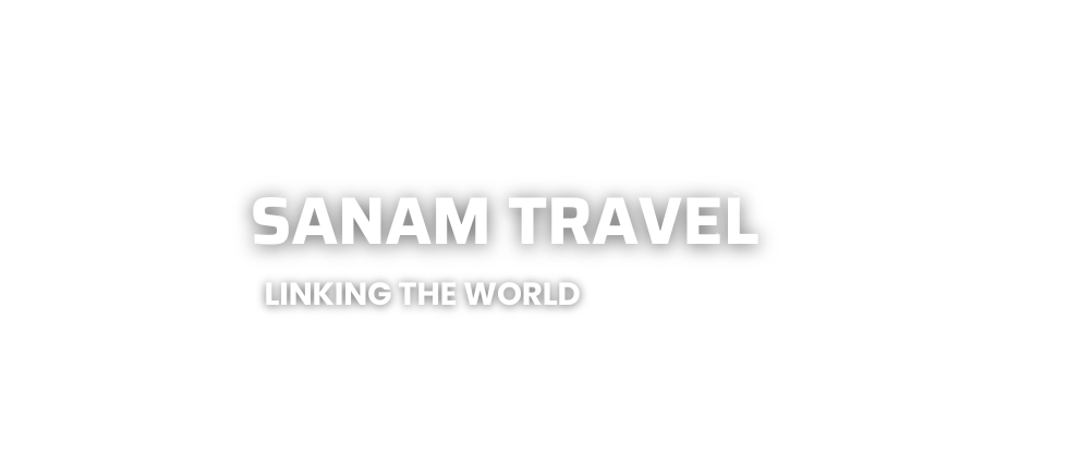 sanam travel brand logo