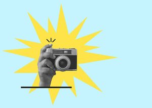 Retro Photographer vector