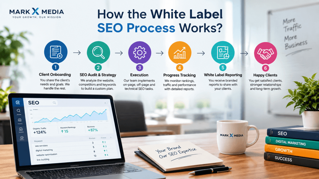 how the white label seo process works